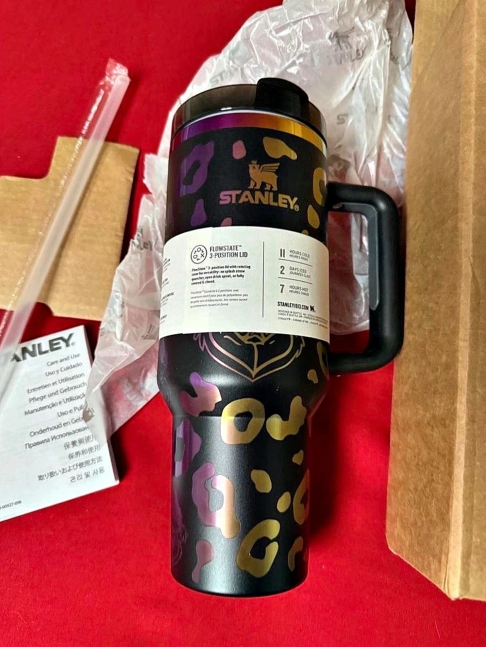 Stanley Quencher H2.0 FlowState Tumbler Quencher Custom Grinch